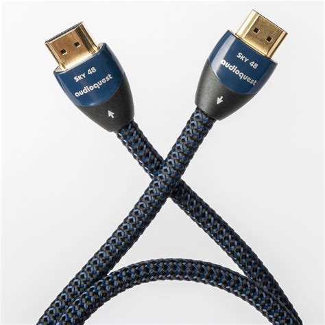 Audioquest Sky 5 4k 8k 10k 48gbps In Wall Hdmi Cable Blueblack