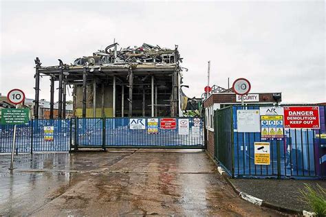 Telford Dairy Demolition Is Well Under Way Shropshire Star