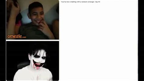 jeff the killer goes on omegle chat on vimeo