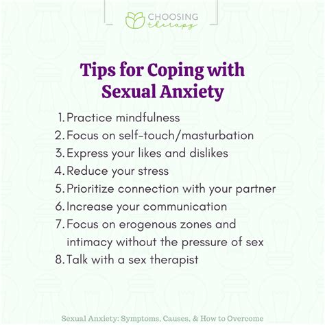 Sexual Anxiety Types Symptoms Treatments More