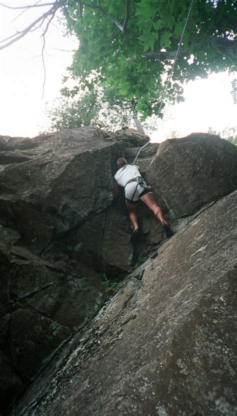 Rock Climbing Lie Detector Cliff Drive Houghton Michigan Usa