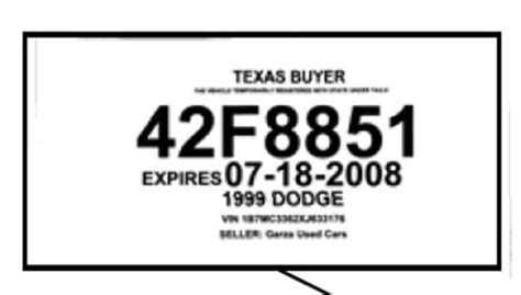 Texas Does It Right On Dealer Plates Orange County Register