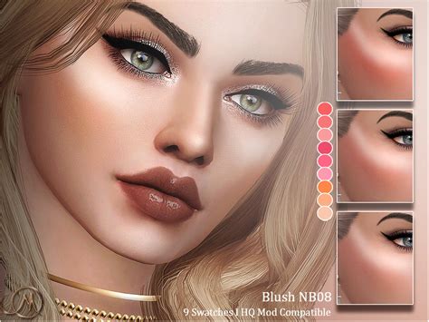 Blush Nb08 By Msqsims Created For The Sims 4 Emily Cc Finds