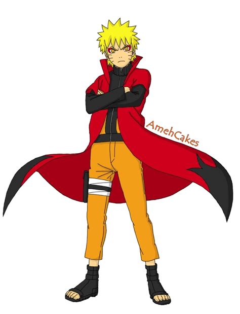 Naruto Sage Mode By Amzzcullen On Deviantart