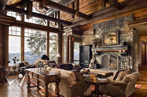 Wade Studio Interior Design Photography Luxury Handcrafted Log Home