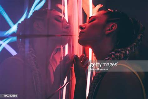 Woman Mirror Kiss Photos And Premium High Res Pictures Getty Images