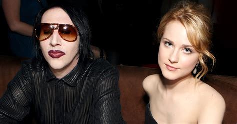Why Is Nobody Talking About Marilyn Mansons Fantasy Of Killing Evan Rachel Wood Glamour