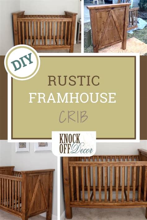 Rustic Farmhouse Crib For Under 200