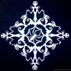 Template to make your own: DIY The Nightmare Before Christmas Jack Skellington Paper ...