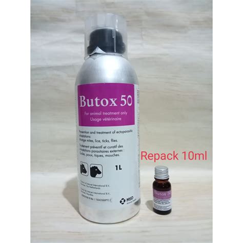 Jual Pembasmi Kutu Caplak Mange Demodex Hewan Butox Repack Ml Shopee Indonesia