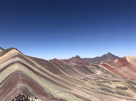Rainbow Mountain Peru was breathtaking! Literally breathtaking at 17k feet. : travel