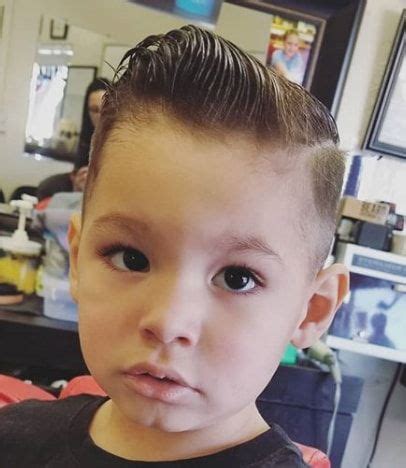 This year has ushered in a wide variety of men's hair trends. 50 Cool 5 Year Old Boy Haircuts 2020 | Boys haircuts, Baby ...
