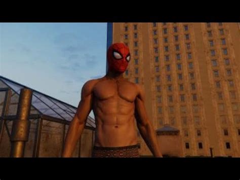 Spider Man PS Underwear Suit Powers Completion Outfit YouTube