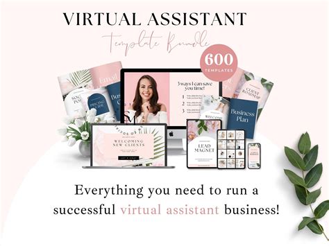 Virtual Assistant Bundle Virtual Assistant Branding Va Etsy