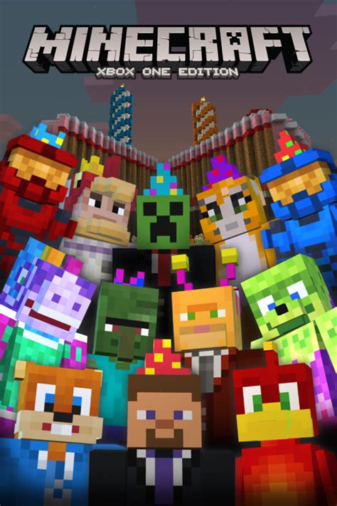 Minecraft Xbox One Edition 2nd Birthday Skin Pack Cover Or Packaging