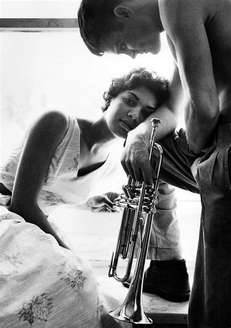 chet baker and his second wife halima 1955 photos by william claxton william claxton