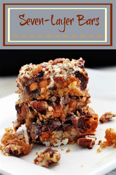 Whether it's brownies, pie, or cake that strikes your fancy, our delicious dessert recipes are sure to please. Seven-Layer Bars | Recipe | Dessert recipes, Easy sweets