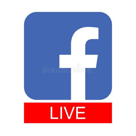 Facebook Live Logo Stock Illustrations 239 Facebook Live Logo Stock