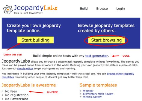 Some of the features include: Jeopardylabs is a wonderful FREE website that allows you ...