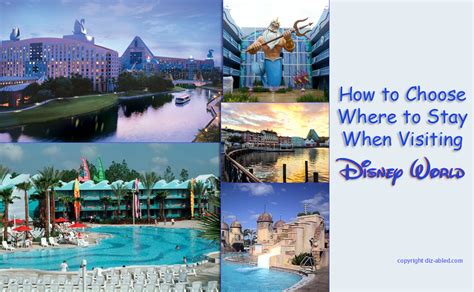 How To Choose Where To Stay When Visiting Disney World Walt Disney