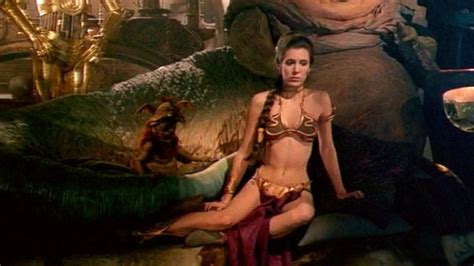 Princess Leia S Gold Metal Bikini Hits The Auction Block Video Abc News Hot Sex Picture
