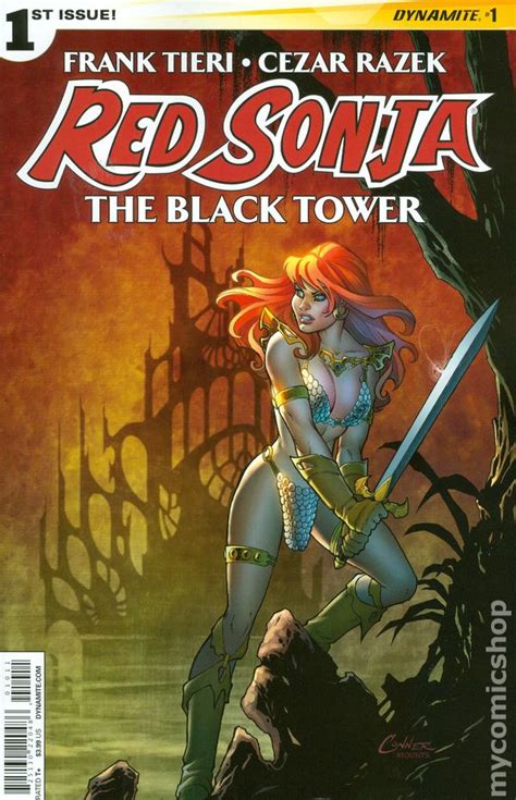 Red Sonja Black Tower 2014 Dynamite Comic Books With Issue Numbers 1 2