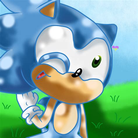 Chibi Sonic By Bechaxfluo On Deviantart