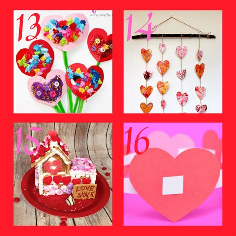 20 Colourful Valentines Day Crafts For Kids Hannah And The Twiglets