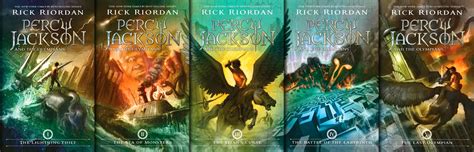 Rick Riordans Percy Jackson And The Olympians Gets New Cover Art By
