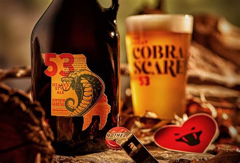 The Great Cobra Scare Of ‘53 Beer Logo Design Beautiful Beer Beer Logo