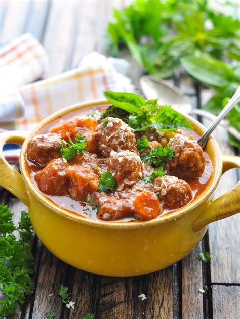 Maybe you would like to learn more about one of these? Slow Cooker Italian Meatball Stew - The Seasoned Mom