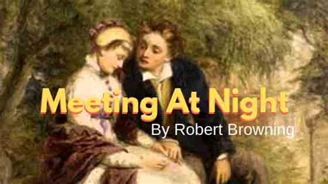 Mcq For Meeting At Night By Robert Browning Class 11 English Poetry
