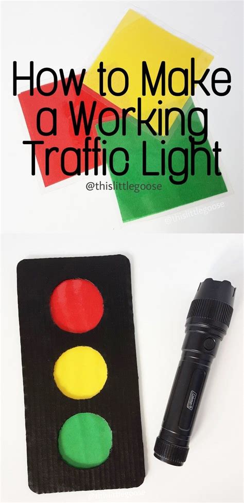 Pin By This Little Goose On Kids Activities Traffic Light How To