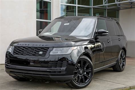 These cars are a great deal for range rover sport shoppers. New 2019 Land Rover Range Rover HSE Sport Utility in ...