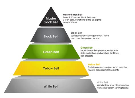 The Hierarchy Of Six Sigma Belts What Does It Mean