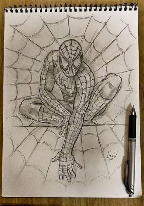 Spiderman Sketch Pencil Sketches Pinterest Spiderman Sketches