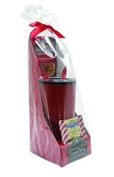 Ghirardelli Red Stainless Steel Travel Mug Christmas Gift Set