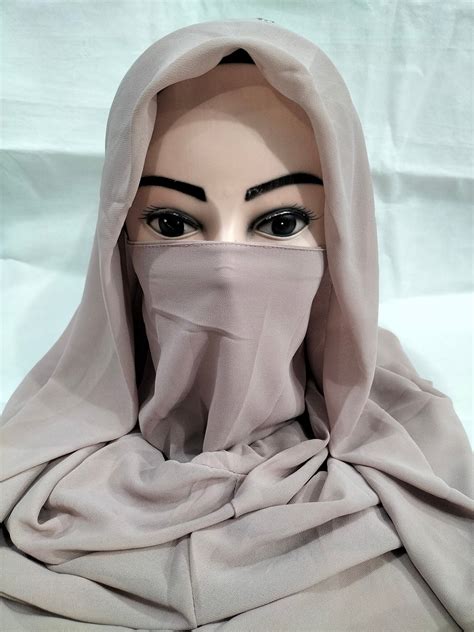 Niqab Ready To Wear Dirty Brown SuZain Hijabs