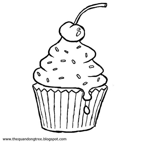 However, drawing and coloring cupcakes can be enjoyed anytime. Cupcake coloring page | Coloring Pages | Pinterest | Trees ...
