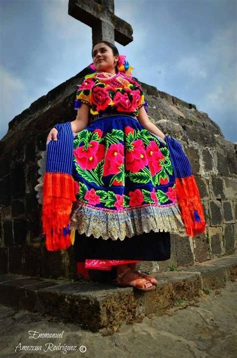 Indumentaria Purhepecha Mexican Outfit Mexican Designs Mexican