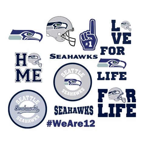 Seattle Seahawks Svg Football Team Logo Svg Football Svg Inspire