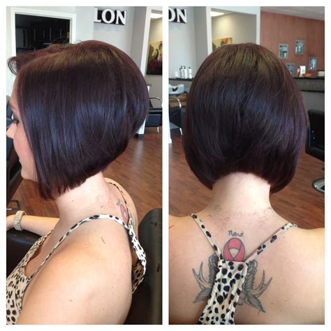 The stacked bob has been one of the hippest hairstyles for years. Stacked bob | Short stacked bob hairstyles, Stacked bob ...