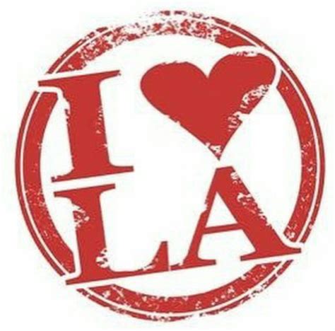 I Love La Free Art Prints Art Prints Heart Symbol
