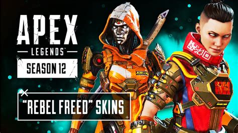 All Rebel Freed Event Datamined Skins In Apex Legends Season Youtube