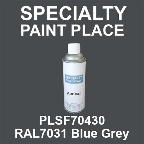 Plsf70430 Ral7031 Blue Grey Ifs Touch Up Paint 16oz Aerosol Spray Can