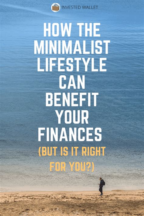 minimalist lifestyle  benefit  finances