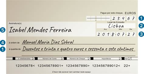 Modelos De Cheques Preenchidos