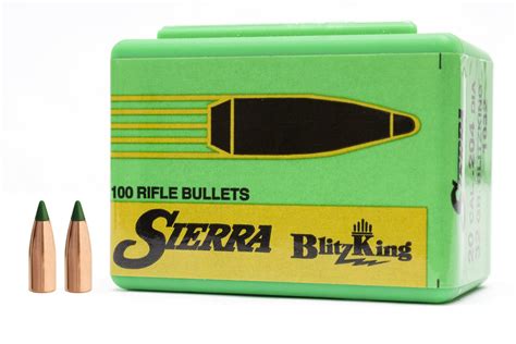 Sierra Bullets 20 Cal 204 32 Gr Spitzer Blitzking 100box Vance