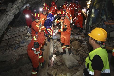 Rescue Efforts Under Way After Fatal China Earthquake Glasgow Times