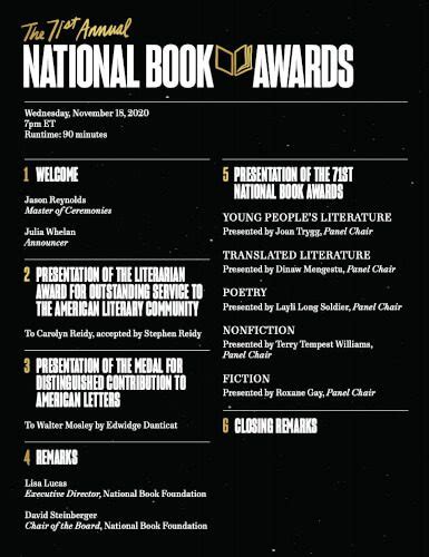 National Book Awards 2020 National Book Foundation